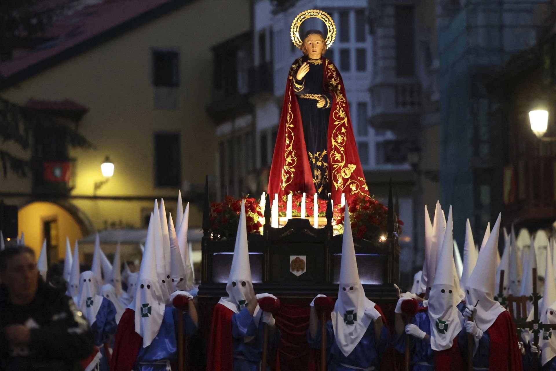 Procesión del Encuentro en Avilés