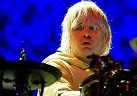 Zak Starkey en un concierto.