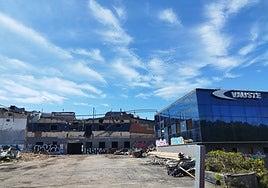 Estado actual de la parcela, donde hace dos semanas comenzaron los derribos.