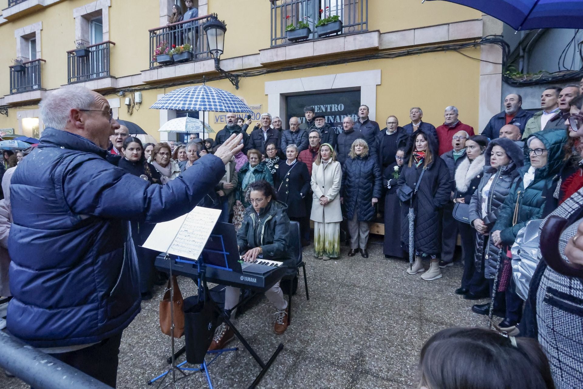 Procesión de la Virgen del Rosario en Candás