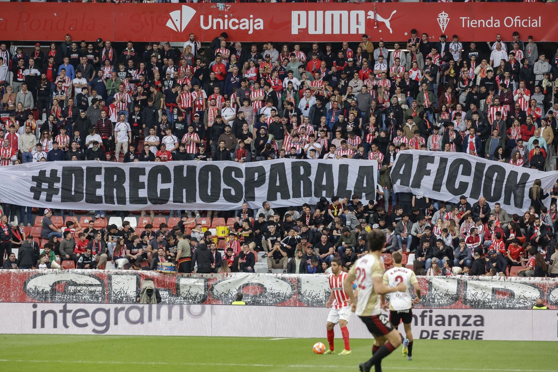 Las mejores imágenes del Sporting - Mirandés en El Molinón