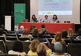 Participantes en las primeras Jornadas de Activación para el Empleo en el sector sociosanitario