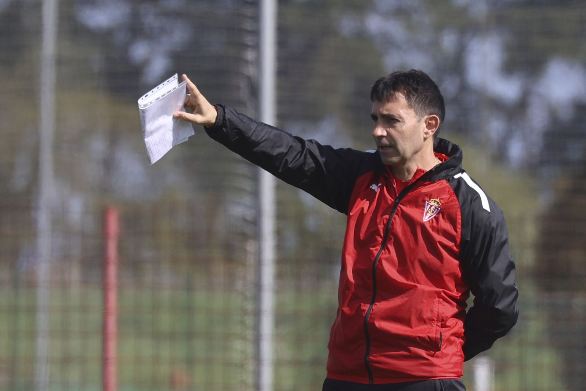 Entrenamiento del Sporting de Gijón en Mareo: próxima parada a Cádiz