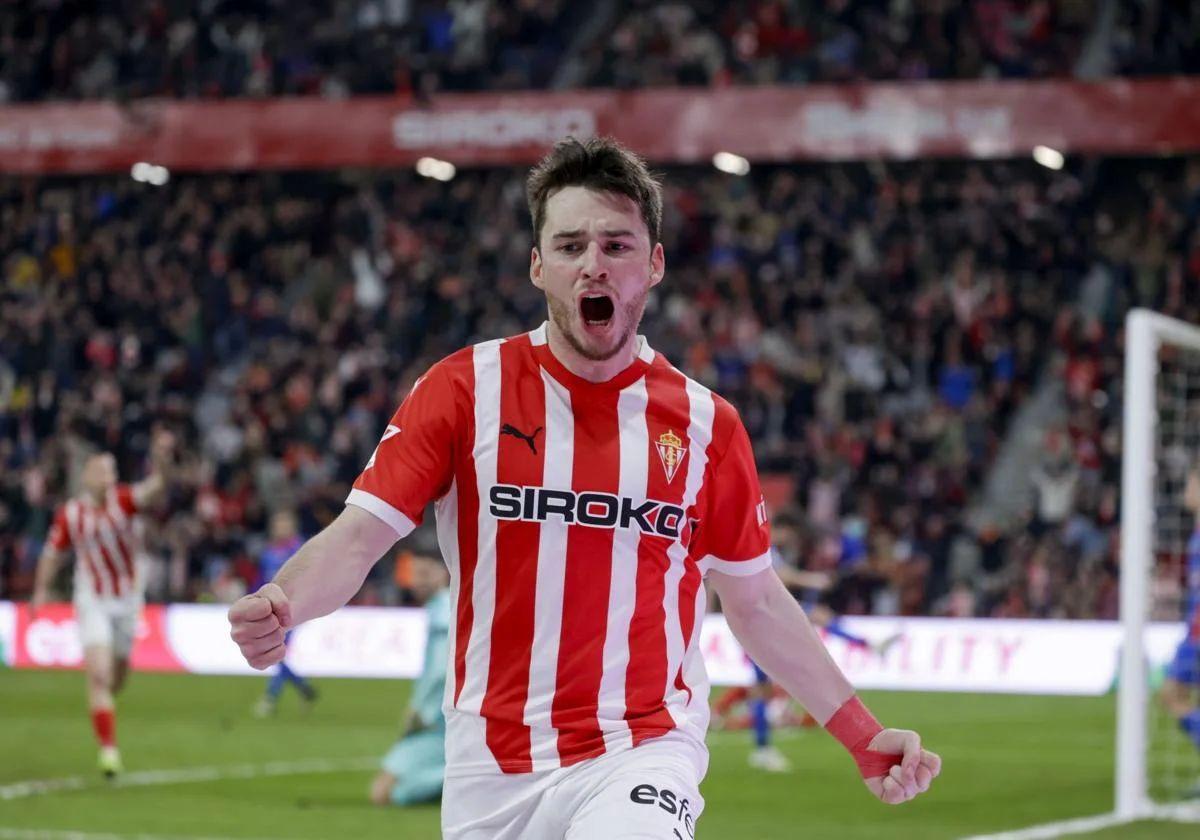 El Rayo Vallecano ya se mueve por el gijonés Guille Rosas y pregunta las cifras de un traspaso