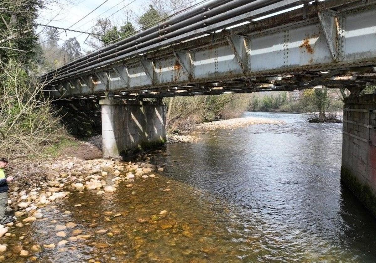 Cinco empresas optan a la obra para reparar el puente metálico de Trubia