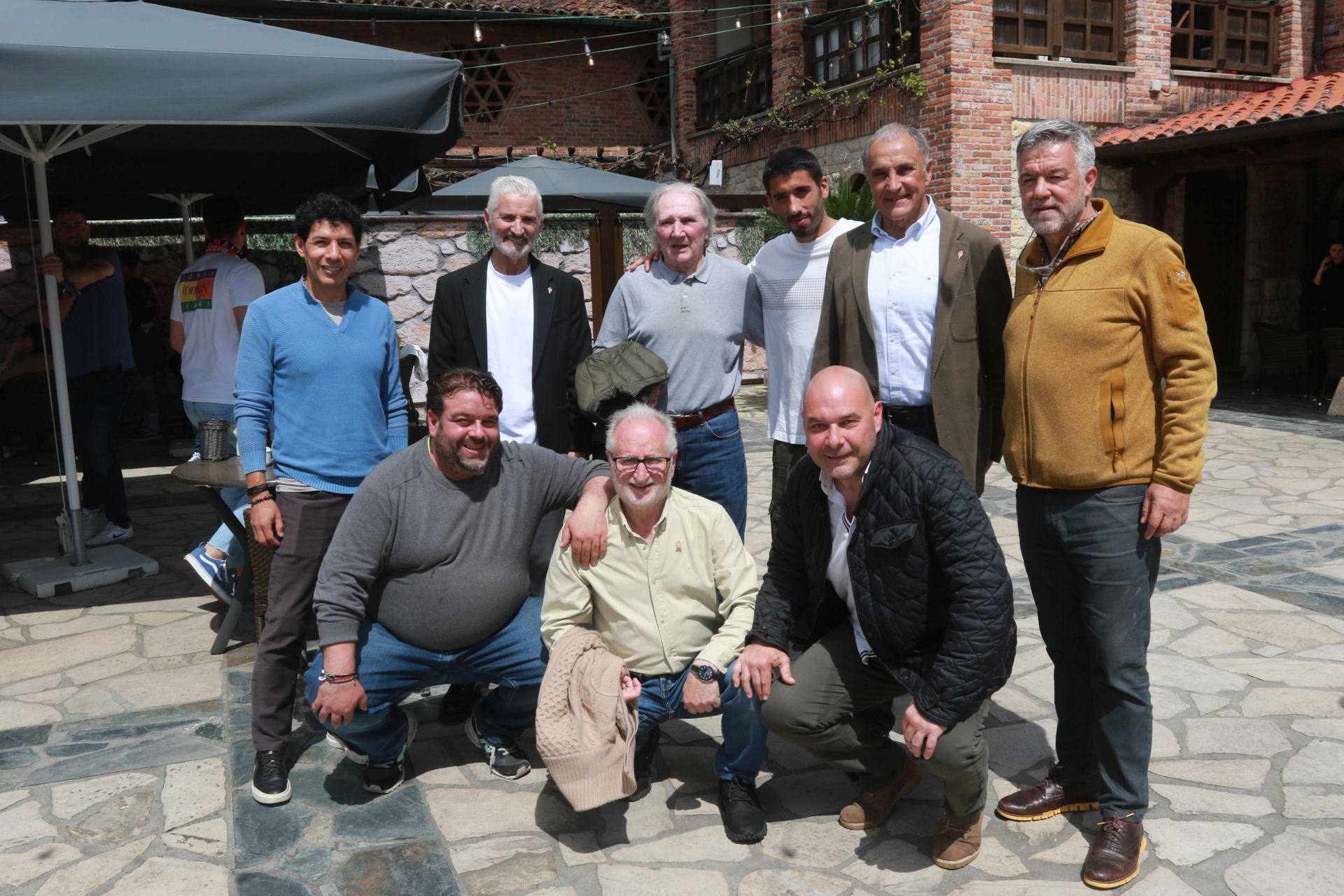 Primer encuentro de aficionados del Sporting de Gijón en Cangas de Onís