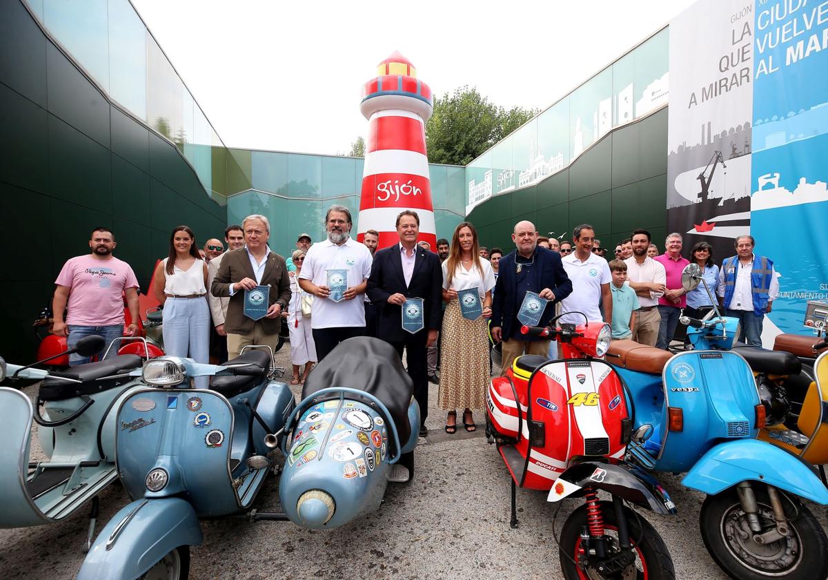 El Vespa World Days 2025 se presentó ya en la Feria de Muestras en agosto de 2024.
