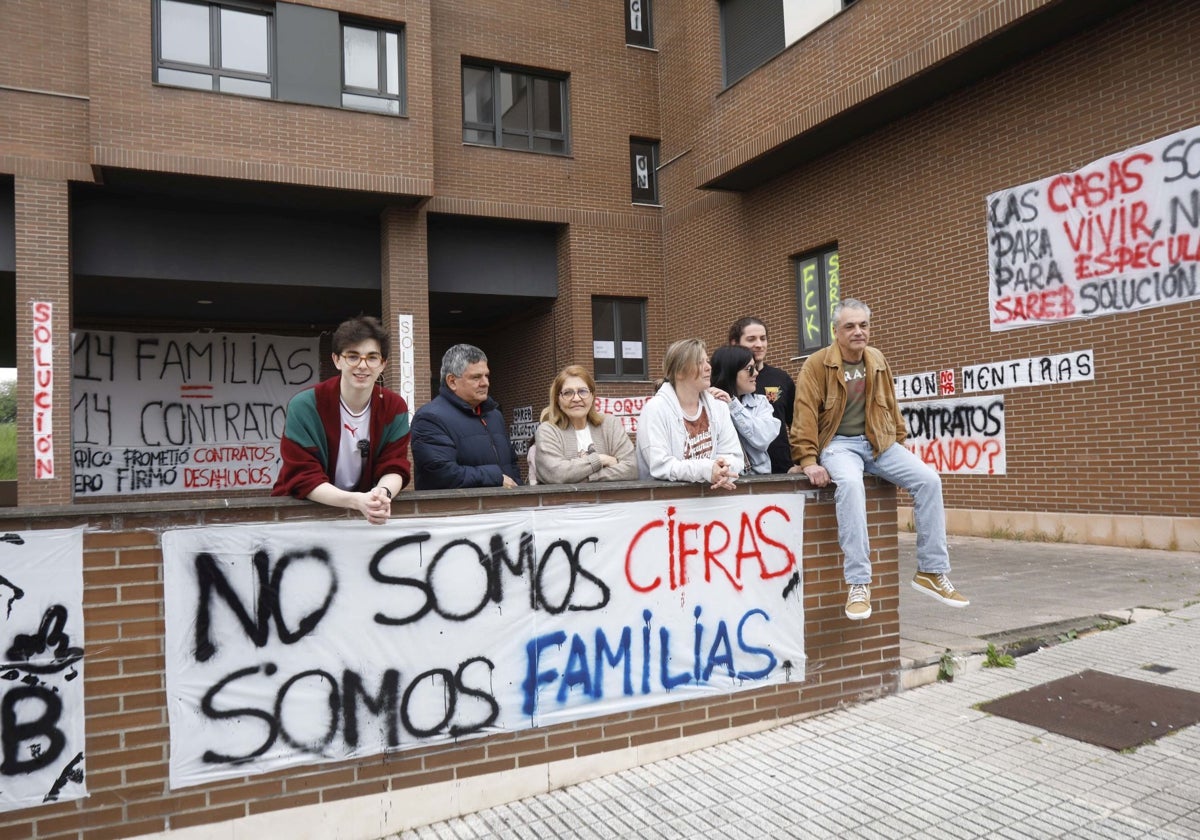 El «bloque en lucha» de Gijón urge una reunión a tres bandas con el Principado y la Sareb