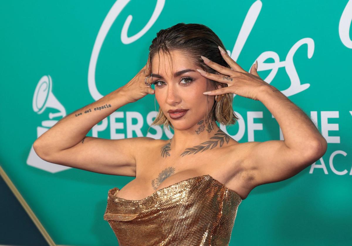 La cantante argentina María Becerra.