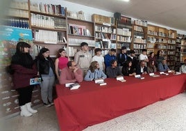 Jornada literaria celebrada en el IES Elisa y Luis Villamil de Vegadeo.