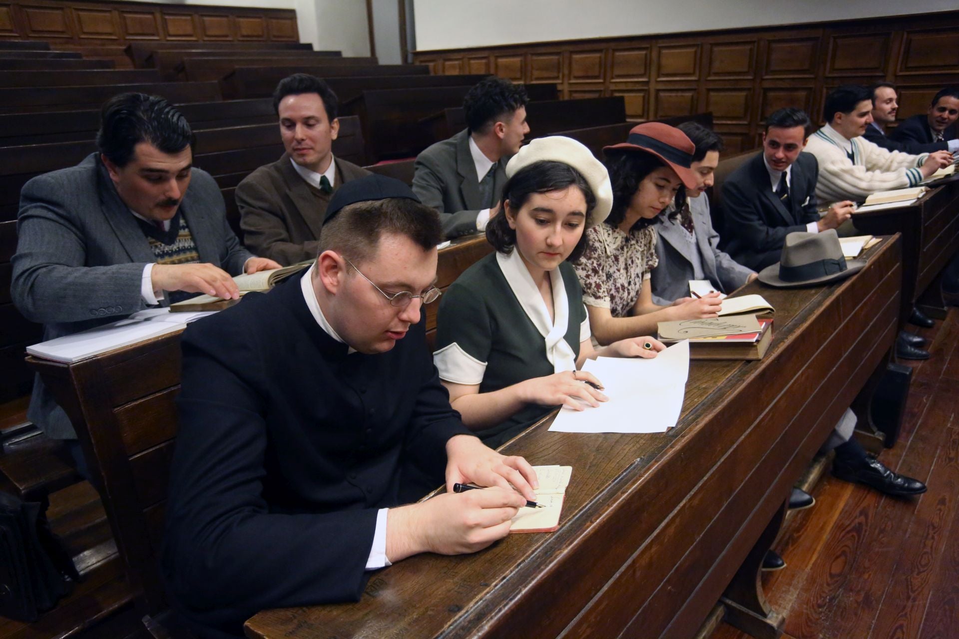 La Universidad de Oviedo recrea la vida académica de 1934