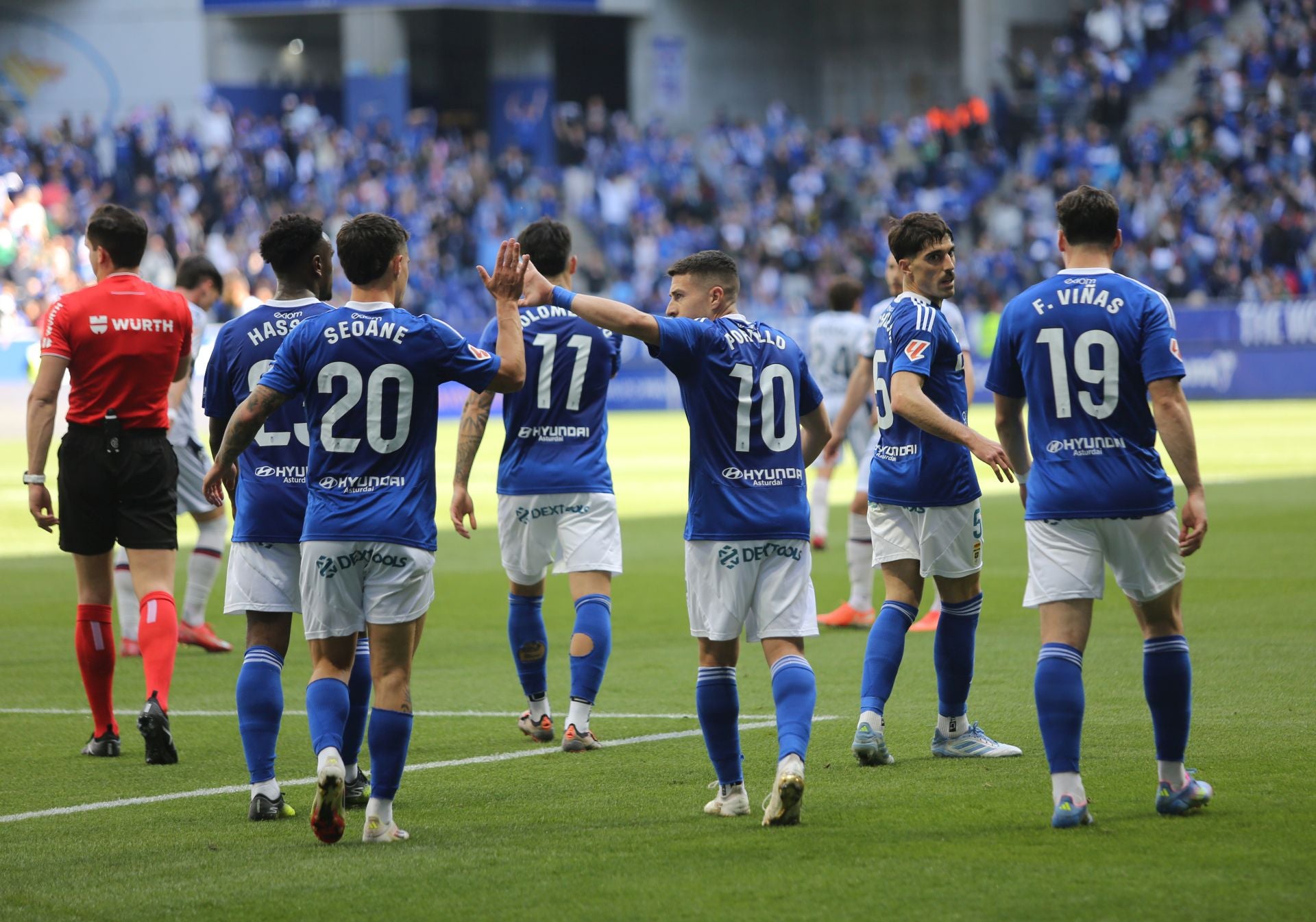 Las mejores imágenes del Real Oviedo - Levante