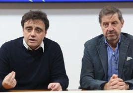 Javier Ballina y Carlos Fernández Llaneza.