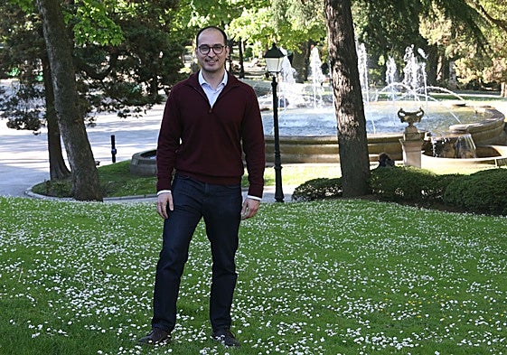 Jonathan Hergueta, en el Campo San Francisco.