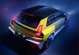 El R5 Turbo contará con dos motores eléctricos que le permiten una aceleración de 0-100 en menos de 3,5 segundos.
