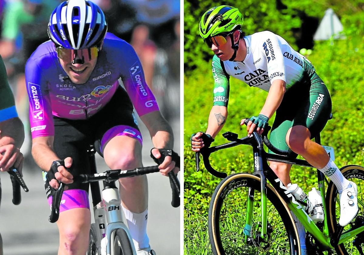 Hugo de la Calle y Samuel Fernández, dos profetas del ciclismo en la Vuelta a Asturias