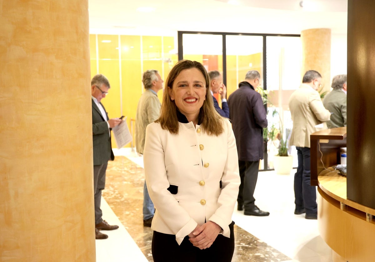 La presidenta de Fade, María Calvo.