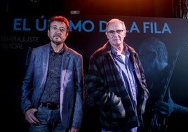 Manolo García y Quimi Portet, en 2023, cuando se juntaron para regrabar 24 de sus temás más emblemáticos en 'Desbarajuste emocional'.