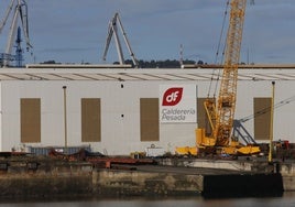 Instalaciones de El Tallerón, de Duro Felguera, en Gijón.