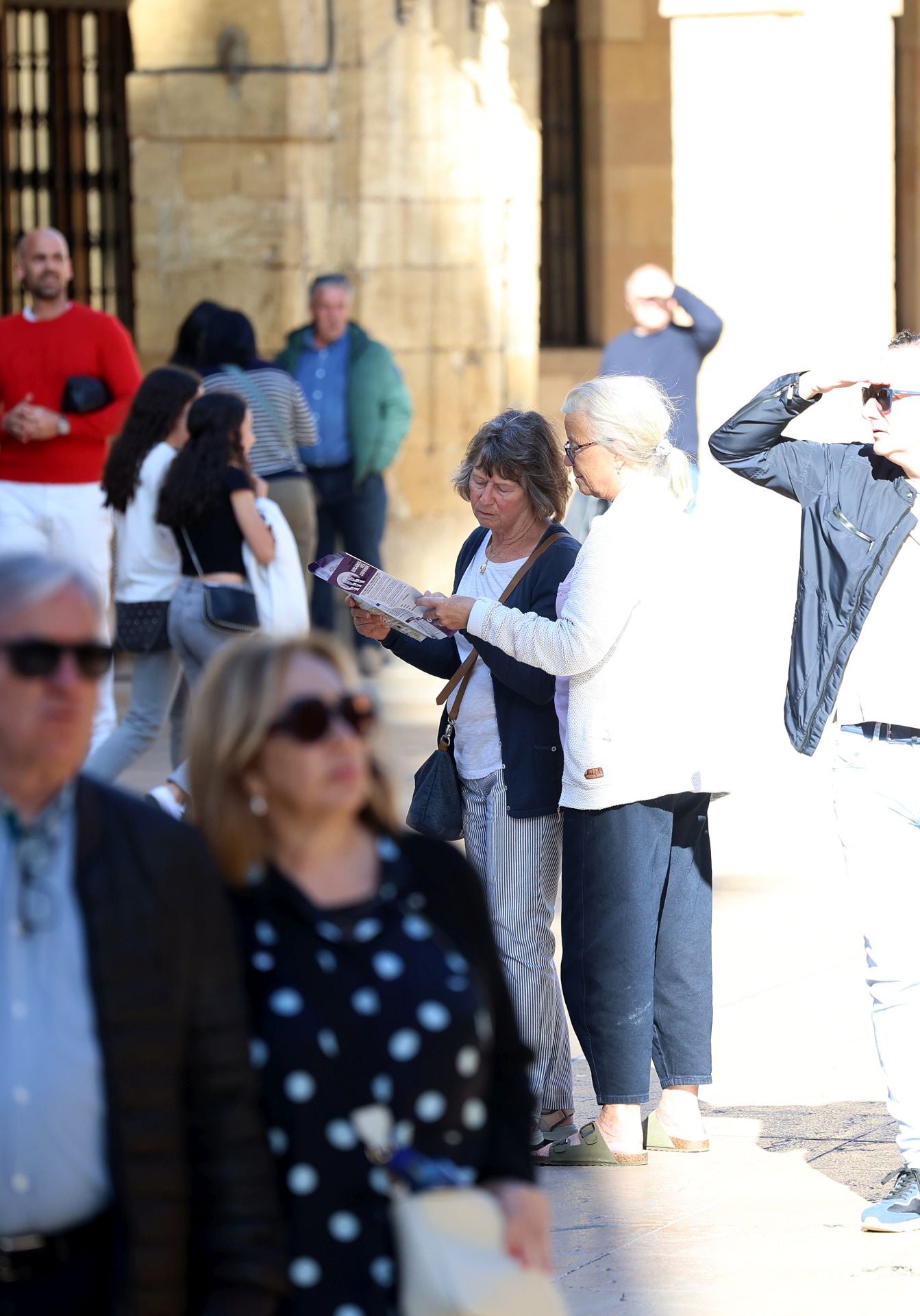 Turistas en las principales ciudades asturianas