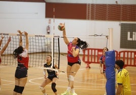 Partido entre La Curtidora Uniovi y el CID Jovellanos en la fase final territorial.