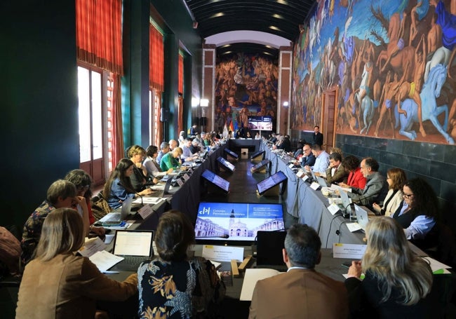 El Consejo se reunió ayer en Laboral Ciudad de la Cultura.