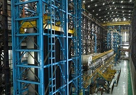 Instalaciones de la planta que Arcelor tiene en India junto a Nippon Steel.