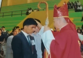 Andrés Herrera fue confirmado por el hoy Papa León XIV.