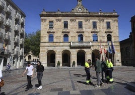 El Ayuntamiento de Gijón.