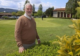 Casimiro Ayesta, en La Llorea.