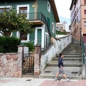Las escaleras de Vital Aza con Ricardo Fransinelli.