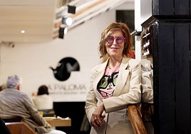 Carmen García Menéndez, en La Paloma.