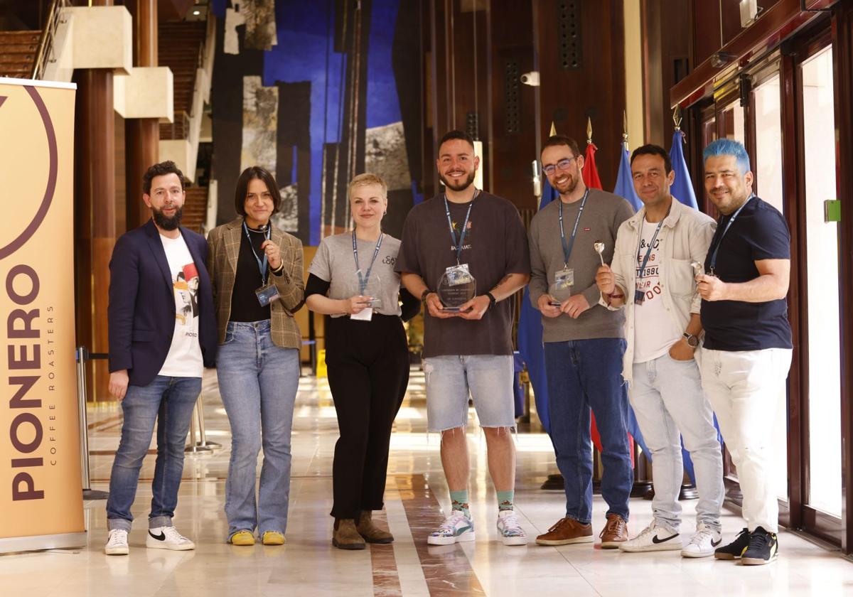 Juan Andrés Lainez prepara el mejor café de Asturias