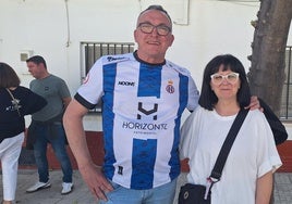 La afición del Real Avilés estuvo en Lebrija