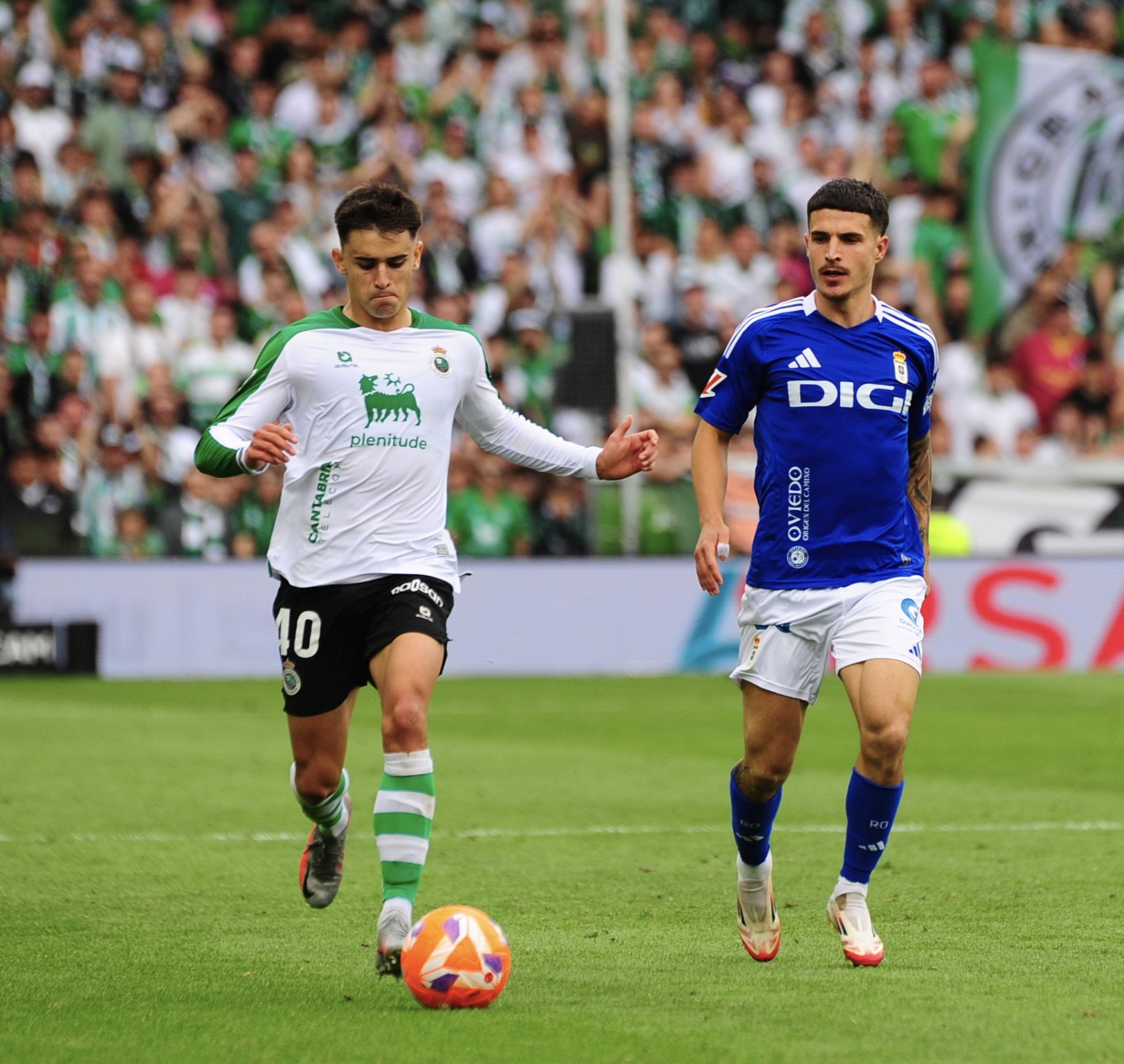 Las mejores imágenes del Racing de Santander 1-1 Real Oviedo