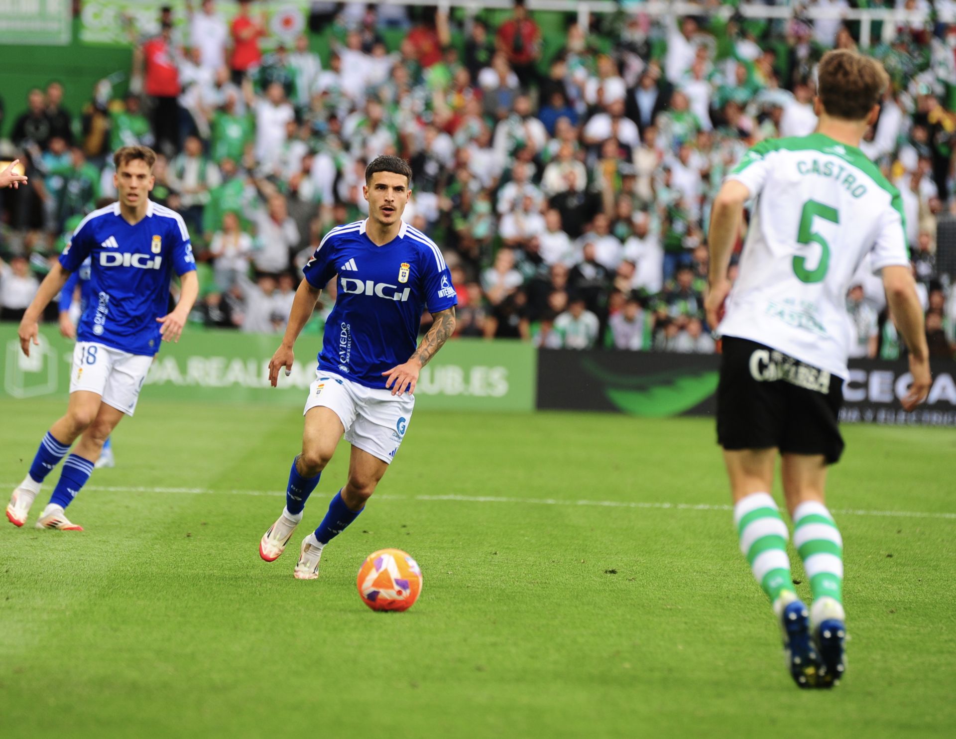 Las mejores imágenes del Racing de Santander 1-1 Real Oviedo