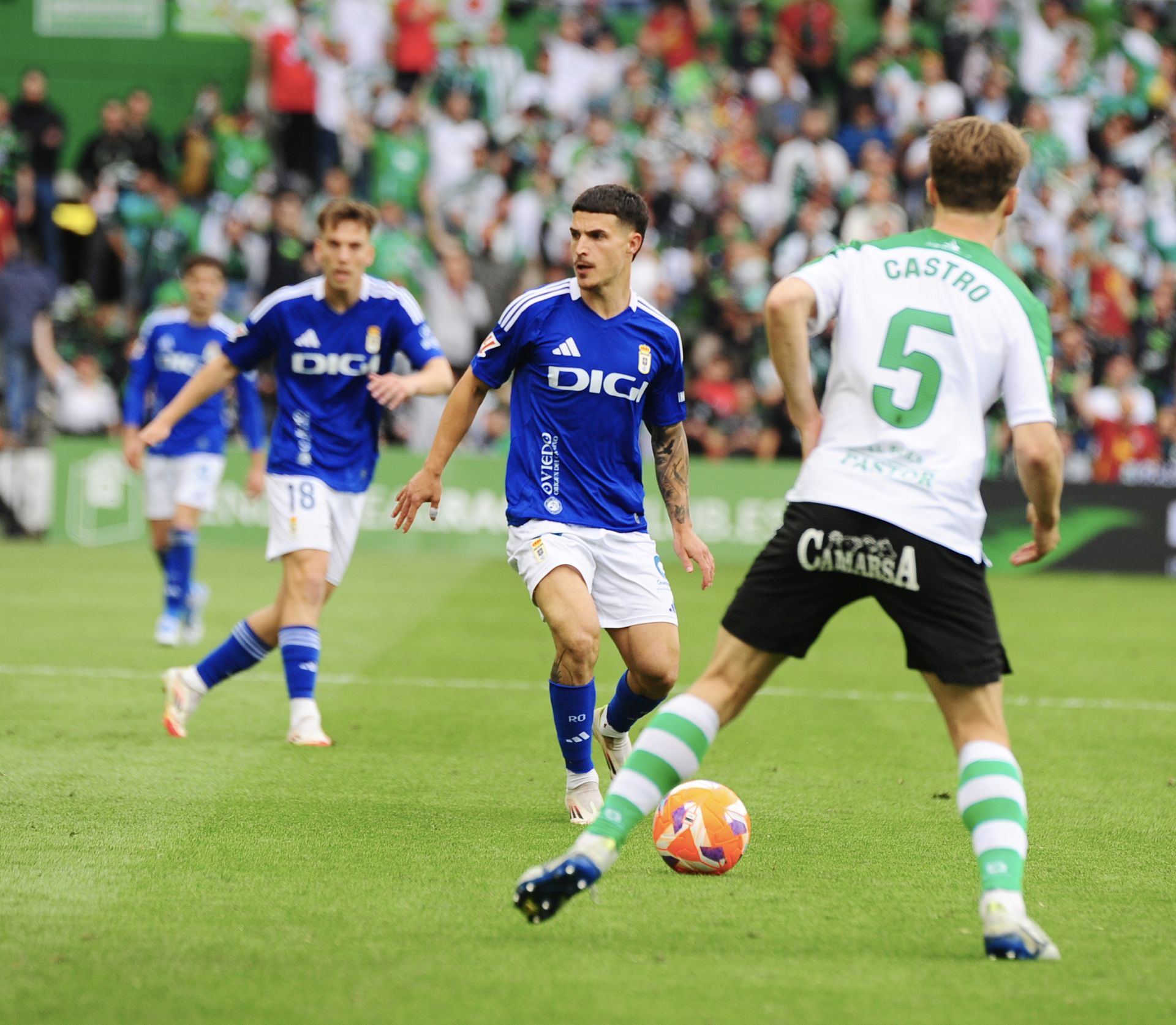 Las mejores imágenes del Racing de Santander 1-1 Real Oviedo