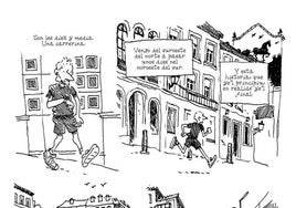 UNa viñeta de Alfonso Zapico reproducida en este libro.