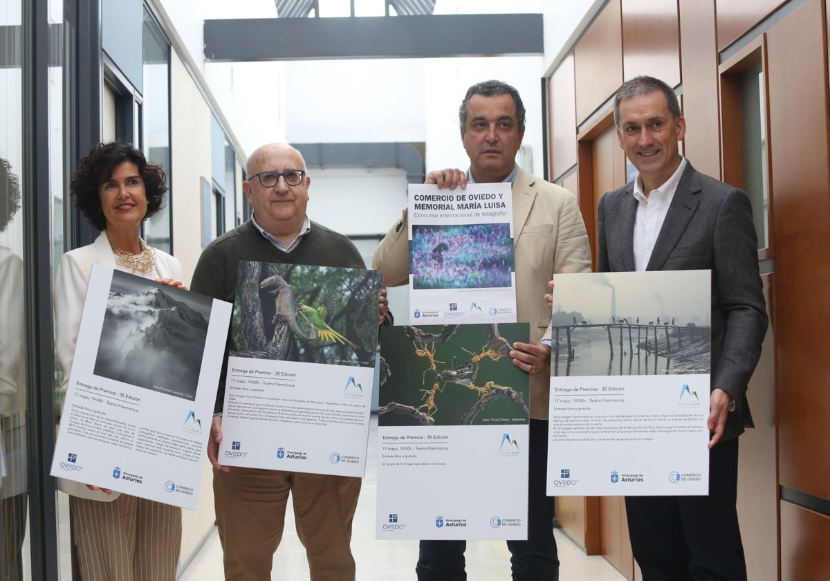 Sara Menéndez, Luis Bobes, Nacho del Río y Román de Benito muestran algunas de las imágenes.