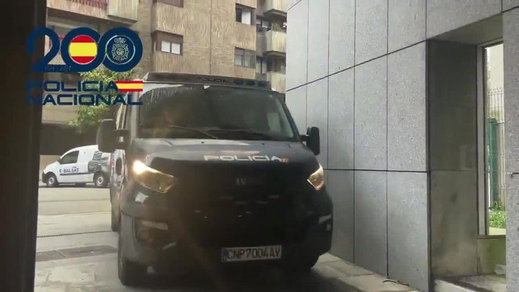 Así fue la detención de los acusados de los robos con violencia en Oviedo