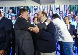 Alfredo Canteli y Agustín Iglesias Caunedo.