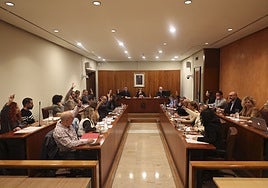 La primera de las votaciones fue un poco confusa.