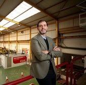 Pedro Luis Fernández, en las instalaciones de GAM.