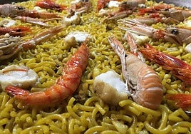 La mejor fideuá de Asturias se cocina en Turón