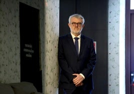 Miguel Falomir, en Oviedo, la semana pasada.