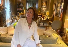 Victoria Cueto-Felgueroso, en su domicilio.
