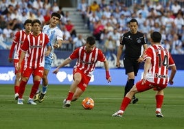 Las mejores imágenes del Málaga (2-1) Sporting de Gijón