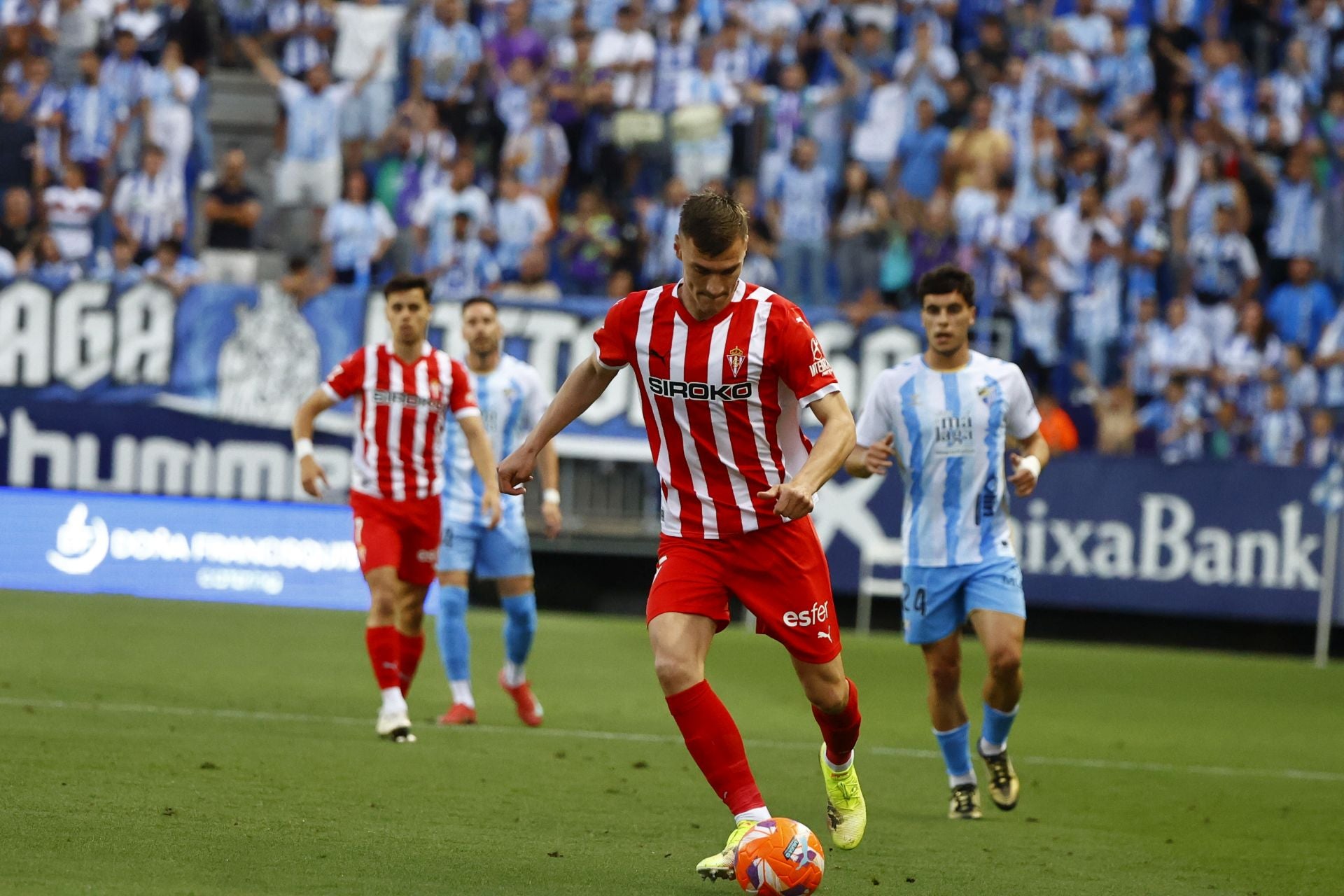 Las mejores imágenes del Málaga (2-1) Sporting de Gijón