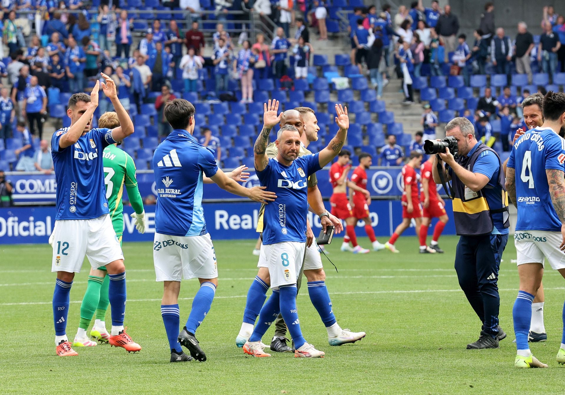 Las mejores imágenes del Real Oviedo 1-0 Real Zaragoza