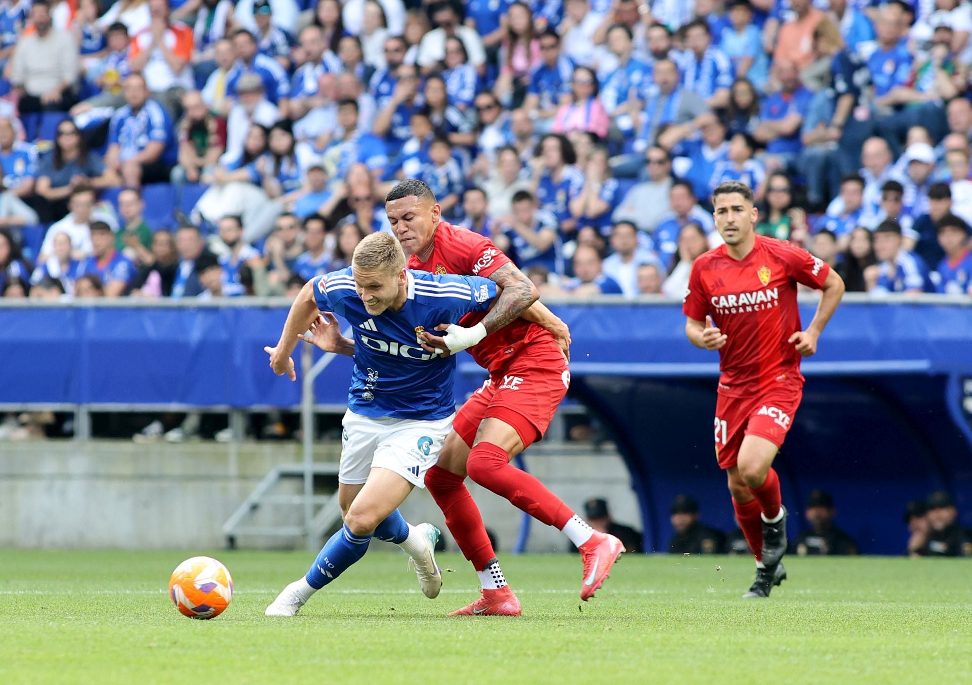Las mejores imágenes del Real Oviedo 1-0 Real Zaragoza